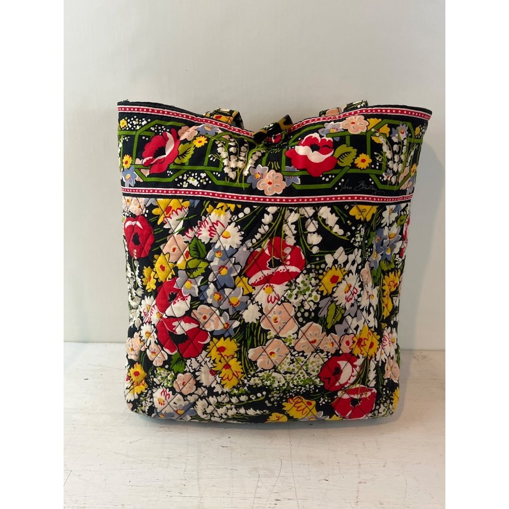 Vera Bradley Floral Fabric Shoulder Bag EUC
